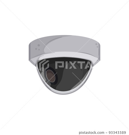technology security camera cctv cartoon vector illustration 93343389