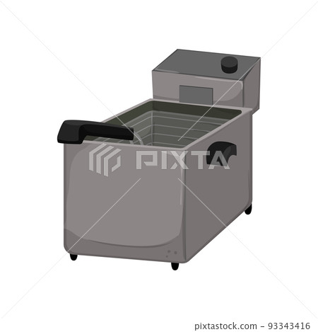 healthy fryer air cartoon vector illustration healthy fryer air cartoon vector illustration 93343416