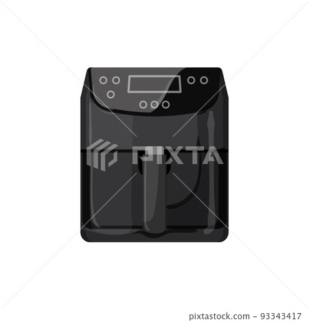 oil fryer air cartoon vector illustration 93343417