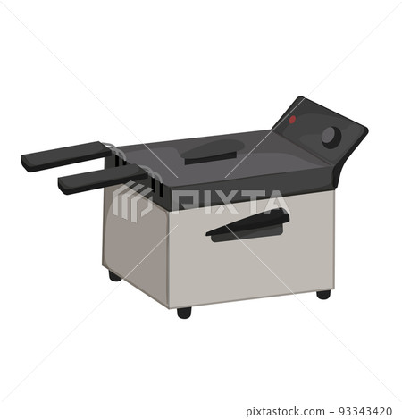 hot fryer air cartoon vector illustration 93343420