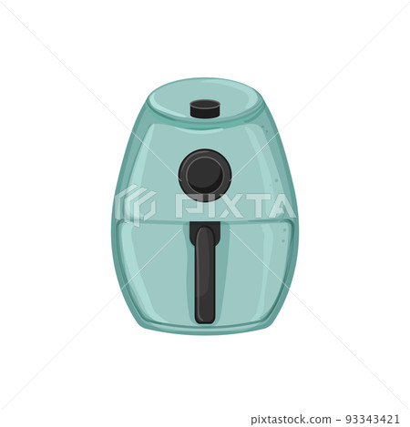 cooking fryer air cartoon vector illustration 93343421