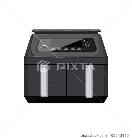 food fryer air cartoon vector illustration 93343423