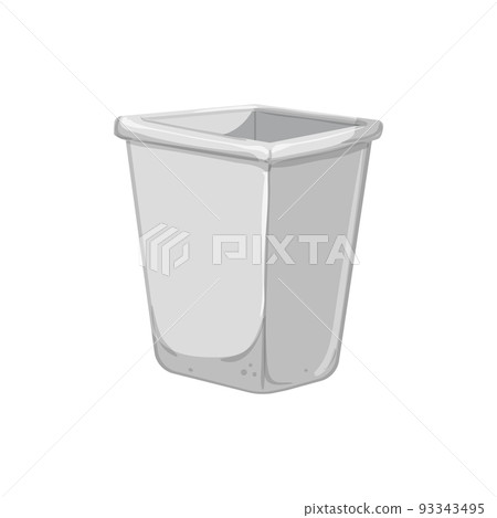 waste trash bin garbage cartoon vector illustration 93343495