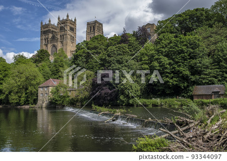 Durham Cathedral and weir Durham Cathedral and weir 93344097