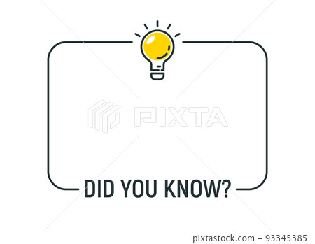 Did you know bulb icon trivia fun vector question interesting knowledge ask. Did you know advice Did you know bulb icon trivia fun vector question interesting knowledge ask. Did you know advice 93345385