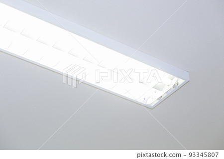 Fluorescent lamp with louver 93345807