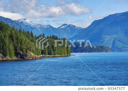 Mountains lake 93347377