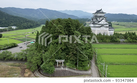 Katsuyama Castle and Hakusan Shrine 93347864