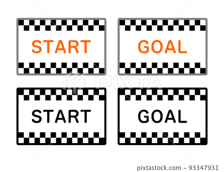 start goal icon start goal icon 93347931
