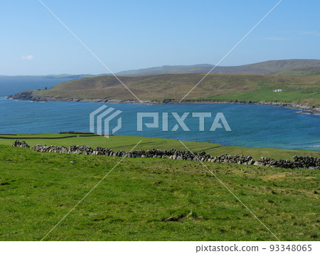 The shetland island in the scotish north sea The shetland island in the scotish north sea 93348065