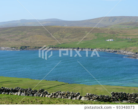 The shetland island in the scotish north sea 93348073