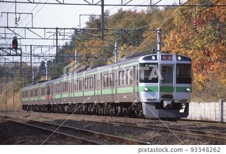 Chitose Line Kaminopporo-Kitahiroshima JR Hokkaido Series 721 F-3023 formation (Sapporo) Airport 93348262