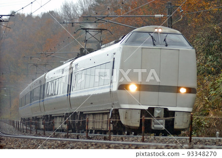 Hokuriku Main Line Tsubata-Kurikara JR West 681 series T03 organization (Kanazawa) Thunderbird 93348270