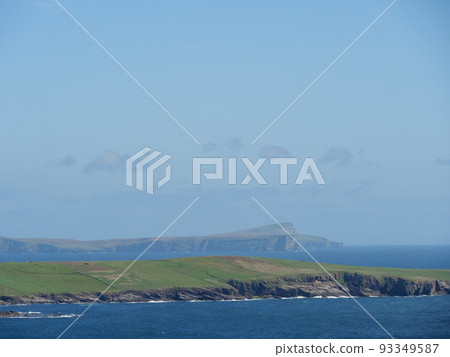 The shetland islands in the scotish north sea 93349587