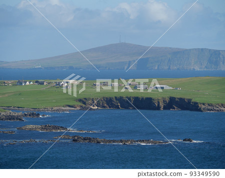 The shetland islands in the scotish north sea The shetland islands in the scotish north sea 93349590