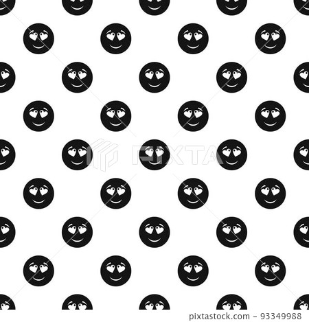 Love smile pattern vector seamless Love smile pattern vector seamless 93349988