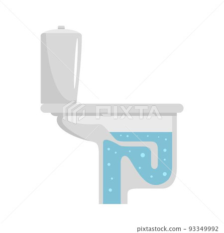 Toilet equipment icon, flat style 93349992