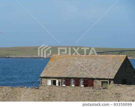 The shetland islands in the scotish north sea The shetland islands in the scotish north sea 93350099