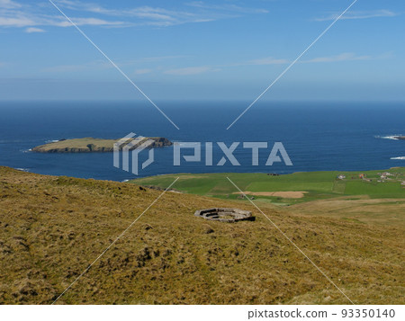 The shetland islands in the scotish north sea The shetland islands in the scotish north sea 93350140