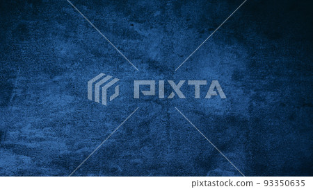 Blue designed grunge concrete texture. Vintage background with space for text or image 93350635