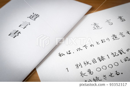 Write a will, open a will, inheritance property, will 93352317