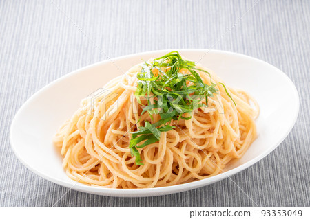 鱈魚子意大利面。 93353049