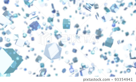 CG 粒子多邊形對象的背景材料 93354941