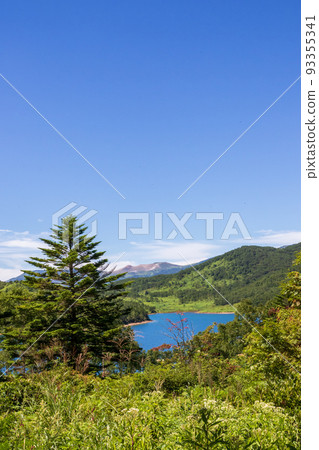 從 Nozori 湖看到的草津白根山 93355341