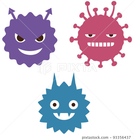 Virus bacteria character 93356437