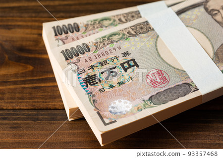 Banknote wood grain bag Banknote wood grain bag 93357468