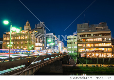 Kyoto night Shijo Ohashi Kyoto night Shijo Ohashi 93360976