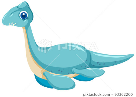 Cute Plesiosaurus Dinosaur Cartoon Cute Plesiosaurus Dinosaur Cartoon 93362200