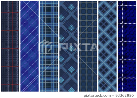 格子海軍藍/海軍變化圖 93362980