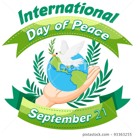 International Day of Peace Banner Design 93363255