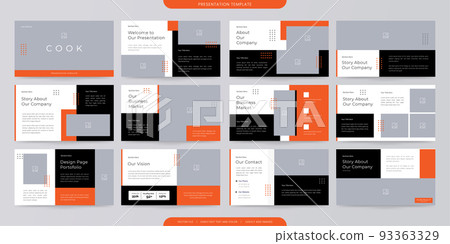 minimalist presentation templates. corporate booklet use in flyer and leaflet, marketing banner, advertising brochure, annual business report, website slider. Black yellow color company profile vector minimalist presentation templates. corporate booklet use in flyer and leaflet, marketing banner, advertising brochure, annual business report, website slider. Black yellow color company profile vector 93363329