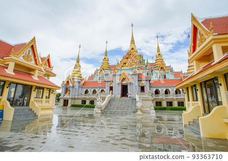 Phra Mahathat Chedi Phakdee Prakat in Prachuap Khiri Khan, Thailand. 93363710