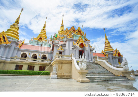 Phra Mahathat Chedi Phakdee Prakat in Prachuap Khiri Khan, Thailand. 93363714