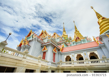 Phra Mahathat Chedi Phakdee Prakat in Prachuap Khiri Khan, Thailand. 93363715