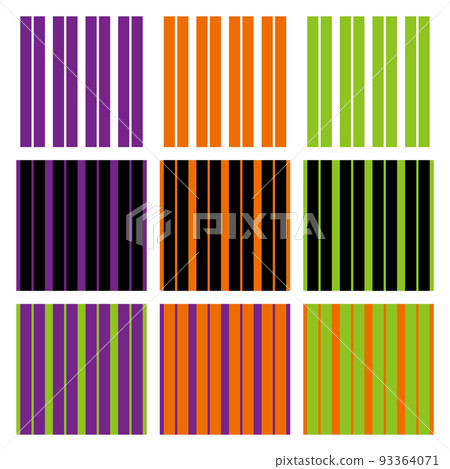 Halloween stripe set Halloween stripe set 93364071