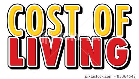 Cost of living logo design Cost of living logo design 93364542
