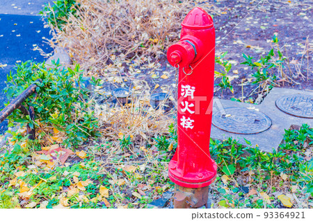[Image material] Fire hydrant 93364921