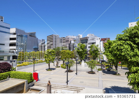Scenery of JR Omiya Station West Exit "Kanezuka Park" 93365731