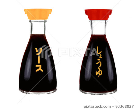 醬油和醬汁瓶 醬油和醬汁瓶 93368027