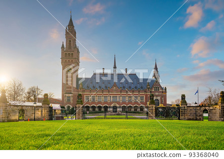 The International Court of Justice in the Peace Palace in Hague, 93368040