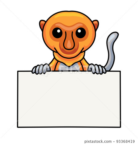 animal, cartoon, monkey 93368419