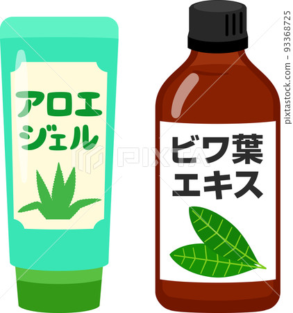 Aloe gel and loquat leaf extract Aloe gel and loquat leaf extract 93368725