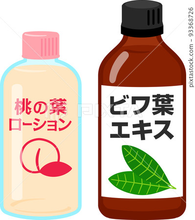 枇杷葉提取物和桃葉乳液 枇杷葉提取物和桃葉乳液 93368726