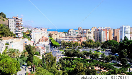 馬拉加鬥牛場和城市景觀 [西班牙馬拉加] 93370584