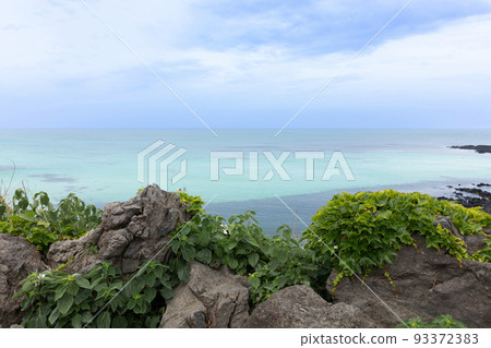 Handam Coast Trail in Jeju Island of Korea 93372383