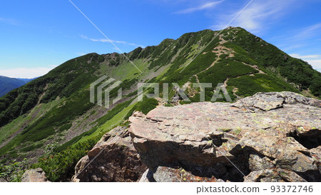 日本100名名山 南阿爾卑斯千丈岳 93372746
